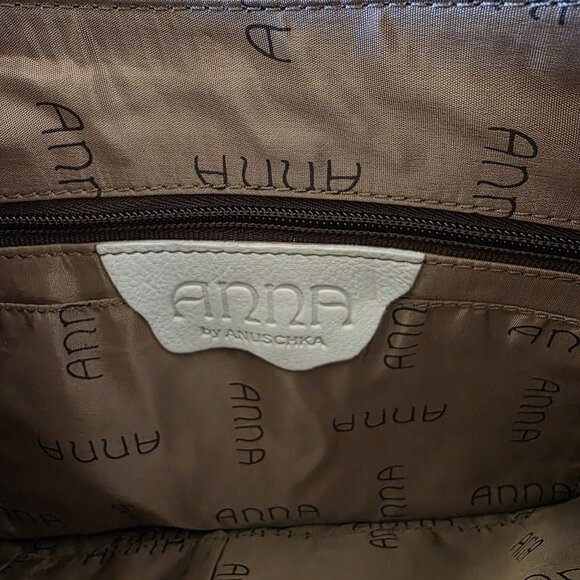 Anuschka by Anna 8310-MFL Handpainted Leather Crossbody Hobo Bag Floral NWT - Picture 10 of 16